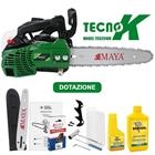 Motosega TecnoK a scoppio 25 cc con barra da 25 cm/10