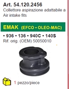 collettore aspirazione