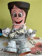 Bambolina in terracotta Lady Writer Bambolina in terracotta Lady Writer