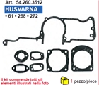 serie guarnizioni motosega