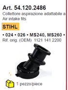  COLETTORE ASPIRAZIONE