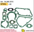 serie guarnizioni motosega