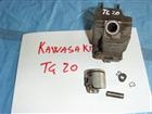 decespugliatore kawasaki  cilindro e pistone 