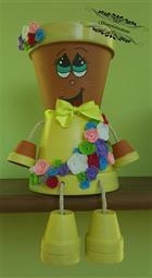 Bambola in terracotta Primavera Bambola in terracotta Primavera