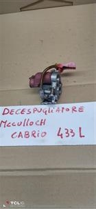  decesogliatore mccullok cabrio 433 l carburatore