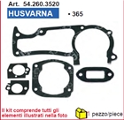 serie guarnizioni motosega