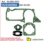 serie guarnizioni motosega