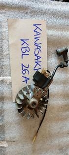 Decespugliatore kawasaki KBL 260A volano e bobina Decespugliatore kawasaki KBL 260A volano e bobina