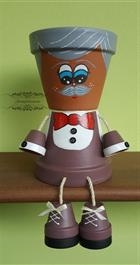 Bambolina in terracotta Zio Beppino Bambolina in terracotta Zio Beppino